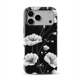 Elegant Inked Blossoms - Tough Funda MagSafe para iPhone