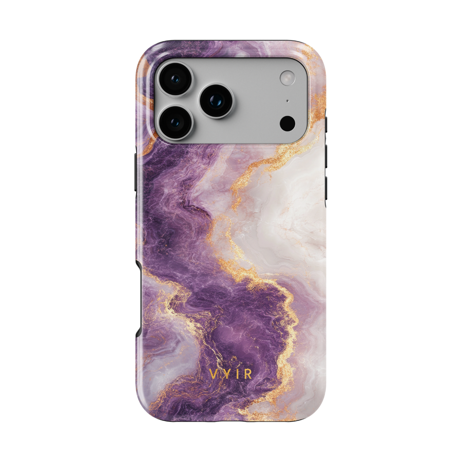 Golden Luxe Morado - Tough MagSafe Funda para móvil iPhone