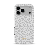 Leopard Elegance Grey - Tough Funda MagSafe para iPhone