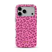 Leopard Elegance Pink - Shockproof Phone Case - VYIR