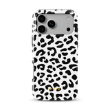 Leopard Elegance White - Tough Funda MagSafe para iPhone