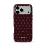 VYIR Signature Flowers, Borgoña - Tough Funda MagSafe para iPhone