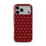 VYIR Signature Flowers, Rojo pasión - Tough Funda para móvil