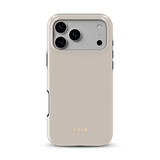VYIR Signature Solid Colors, Beige - Tough Funda MagSafe para iPhone