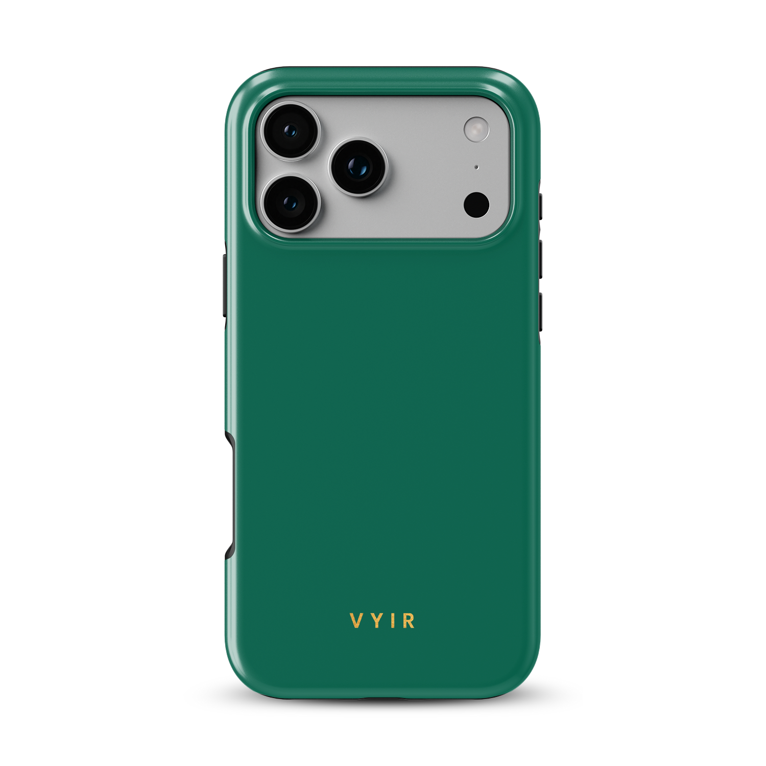 VYIR Signature Solid Colors, Emerald Green - Shockproof Phone Case - VYIR