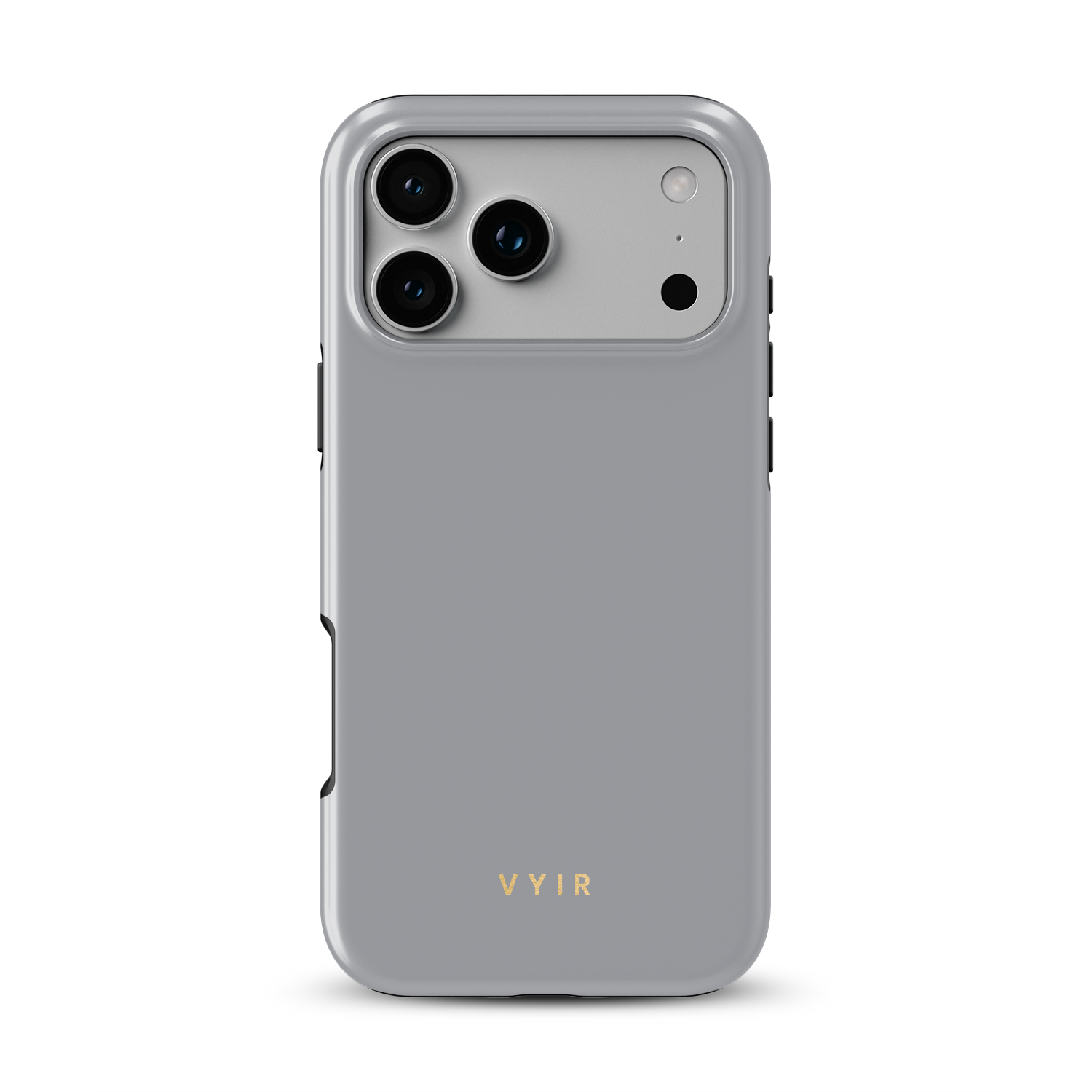 VYIR Signature Solid Colors, Grey - Shockproof Phone Case - VYIR