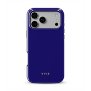 VYIR Signature Solid Colors, Navy Blue - Shockproof MagSafe iPhone Case - VYIR