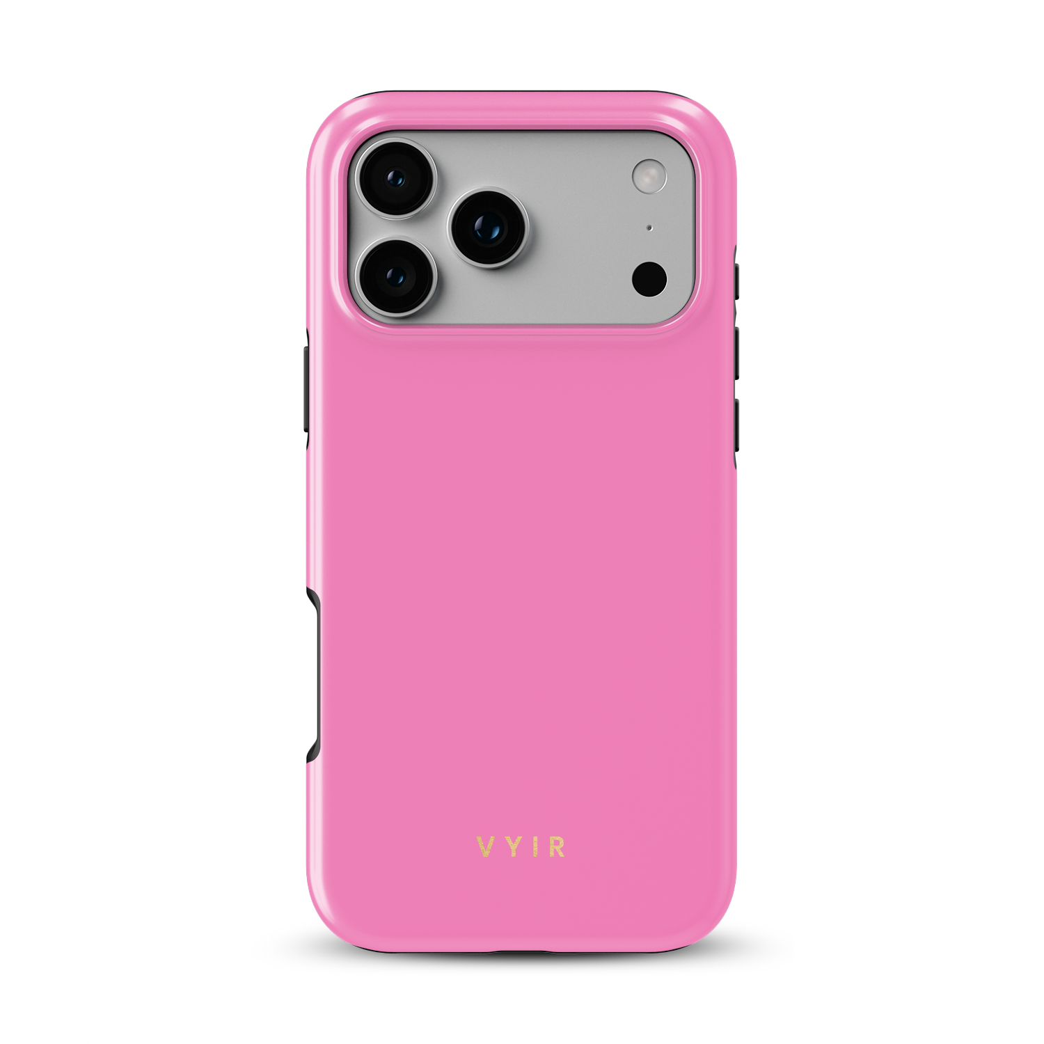 VYIR Signature Solid Colors, Pink - Shockproof Phone Case - VYIR