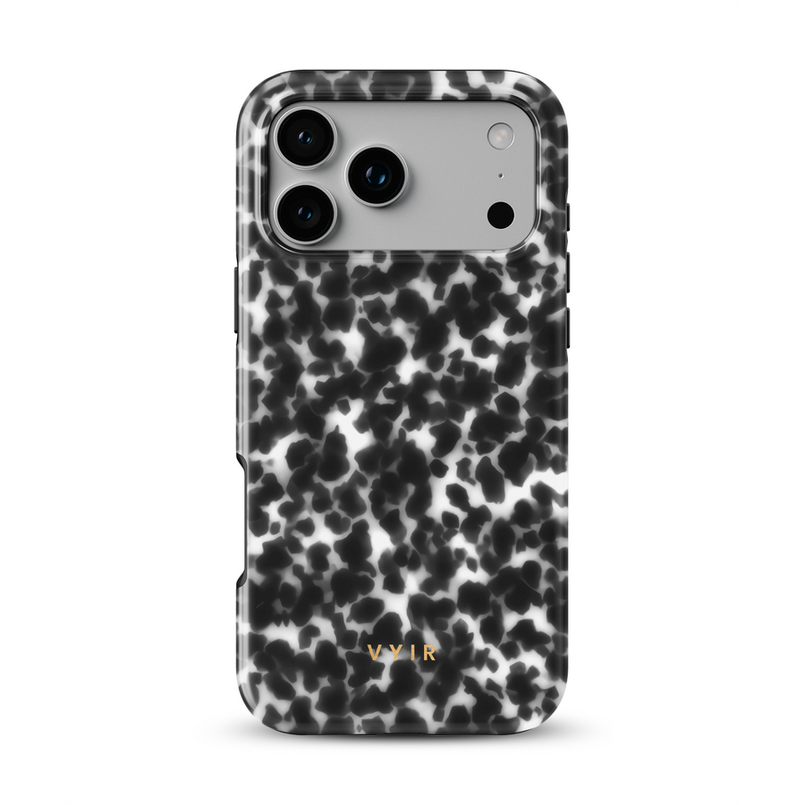 Tortoiseshell, Blanco y negro - Tough Funda MagSafe para iPhone
