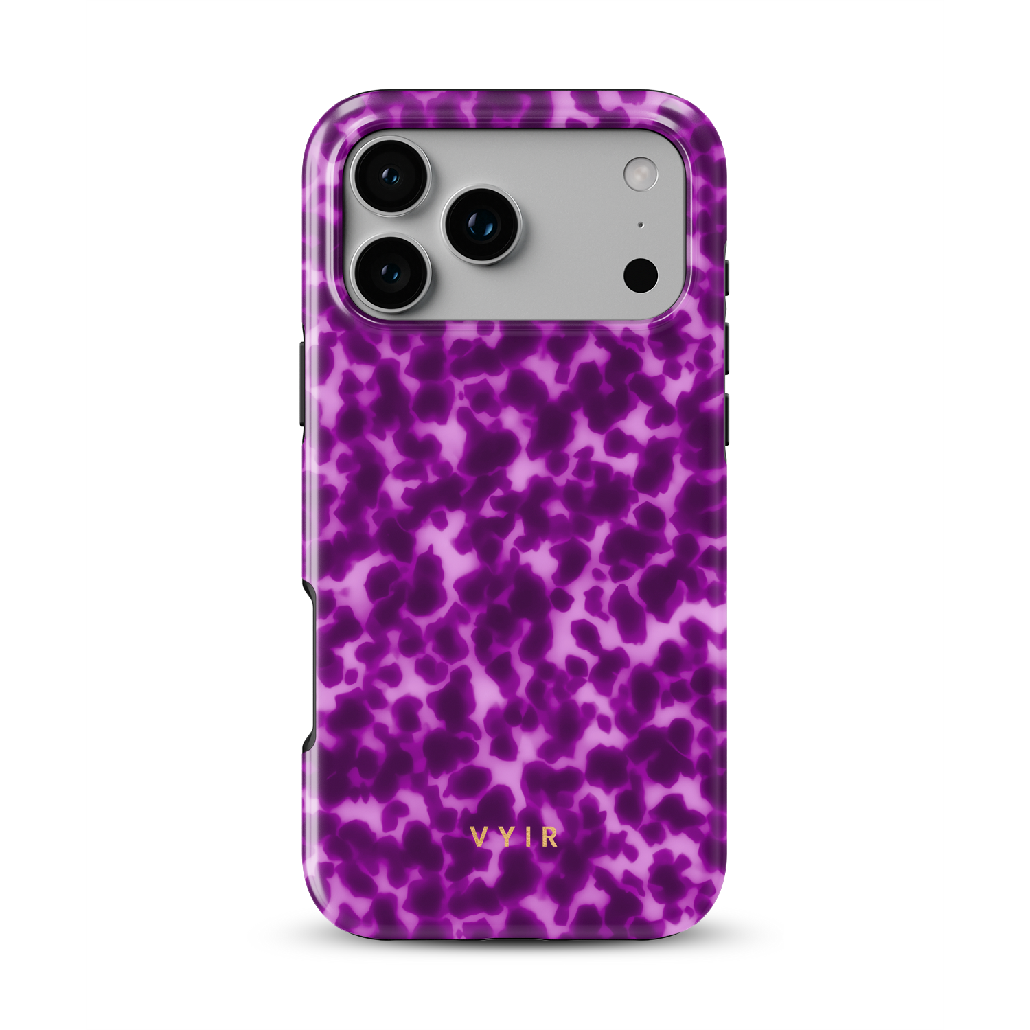 Tortoiseshell, Purple - Shockproof MagSafe iPhone Case - VYIR