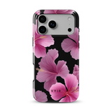 Violet Night Hibiscus - Tough Funda para móvil