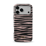 Zebra Gleam Rose Gold - Tough Funda MagSafe para iPhone